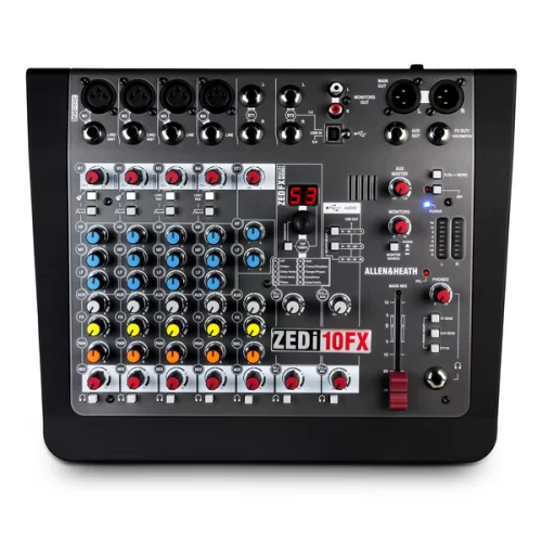 Allen & Heath ZEDi10FX 10-канальный аналоговый микшер, FX купить в
